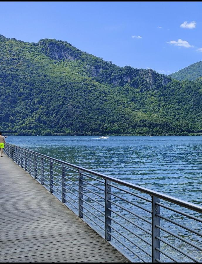 Lake Como Casa La Rosa اباديا لاريانا المظهر الخارجي الصورة